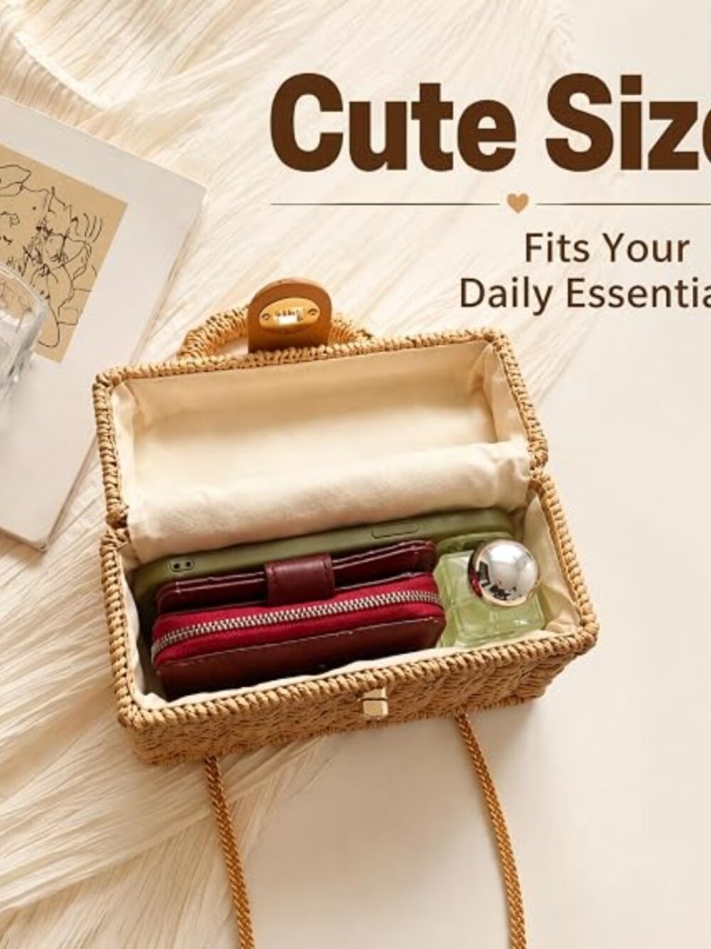 Straw Handbag - Picture 6 of 6